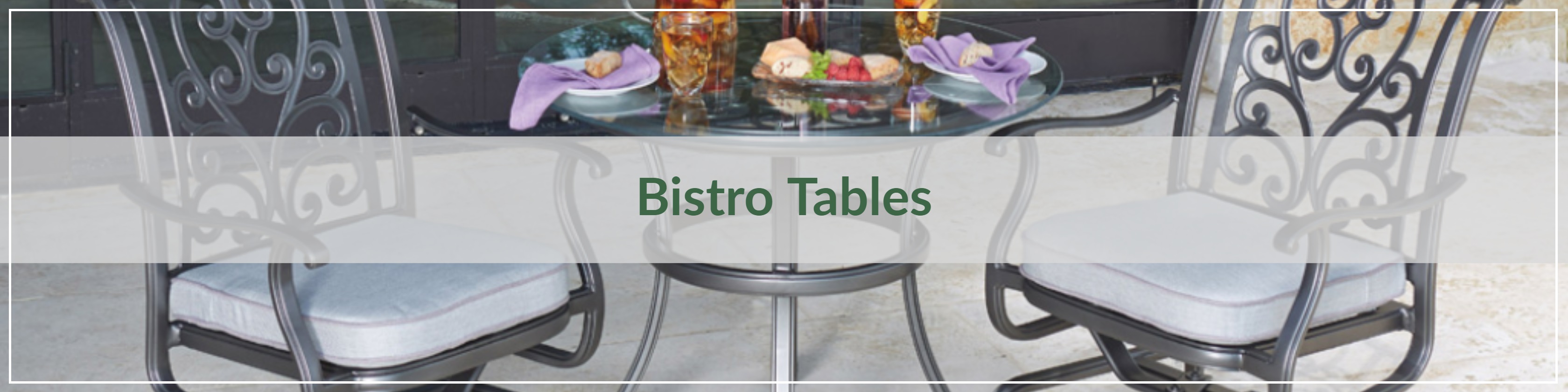 Outdoor Bistro Tables