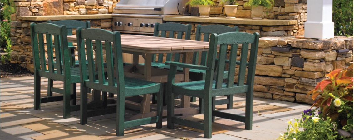 Breezesta Outdoor Furniture - Recycled Poly - Skyline Captain Chairs